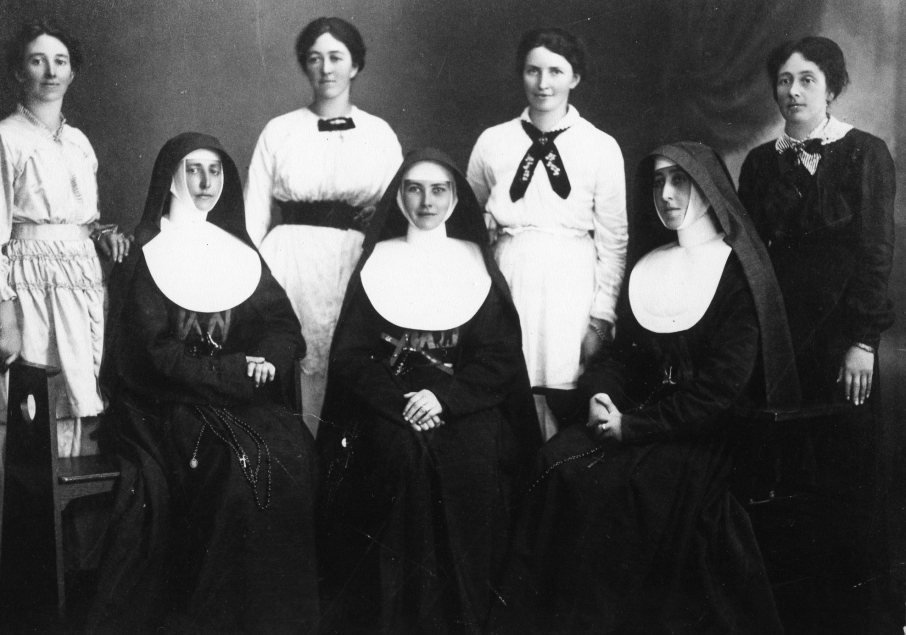 27. Hughie the Pub Brosnahan's daughters: Emma (McEvedy), Norah (McGrath), Mary (McGrath), Deborah, Julia (Sister Lucien), Margaret (Sister Rita), Hannah (Sister Fergus).